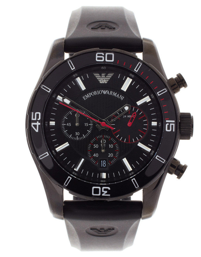 Emporio Armani Rubber Watch